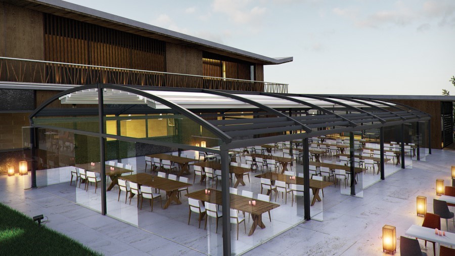OVAL PERGOLA